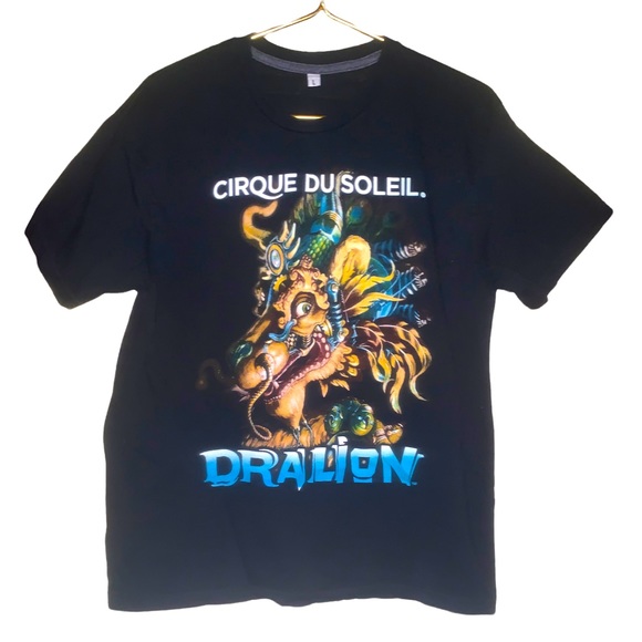 Other - Vintage Cirqt Du Soleil Dralion double sided graphic T-shirt sz L